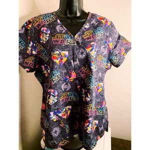 Star Wars scrub top